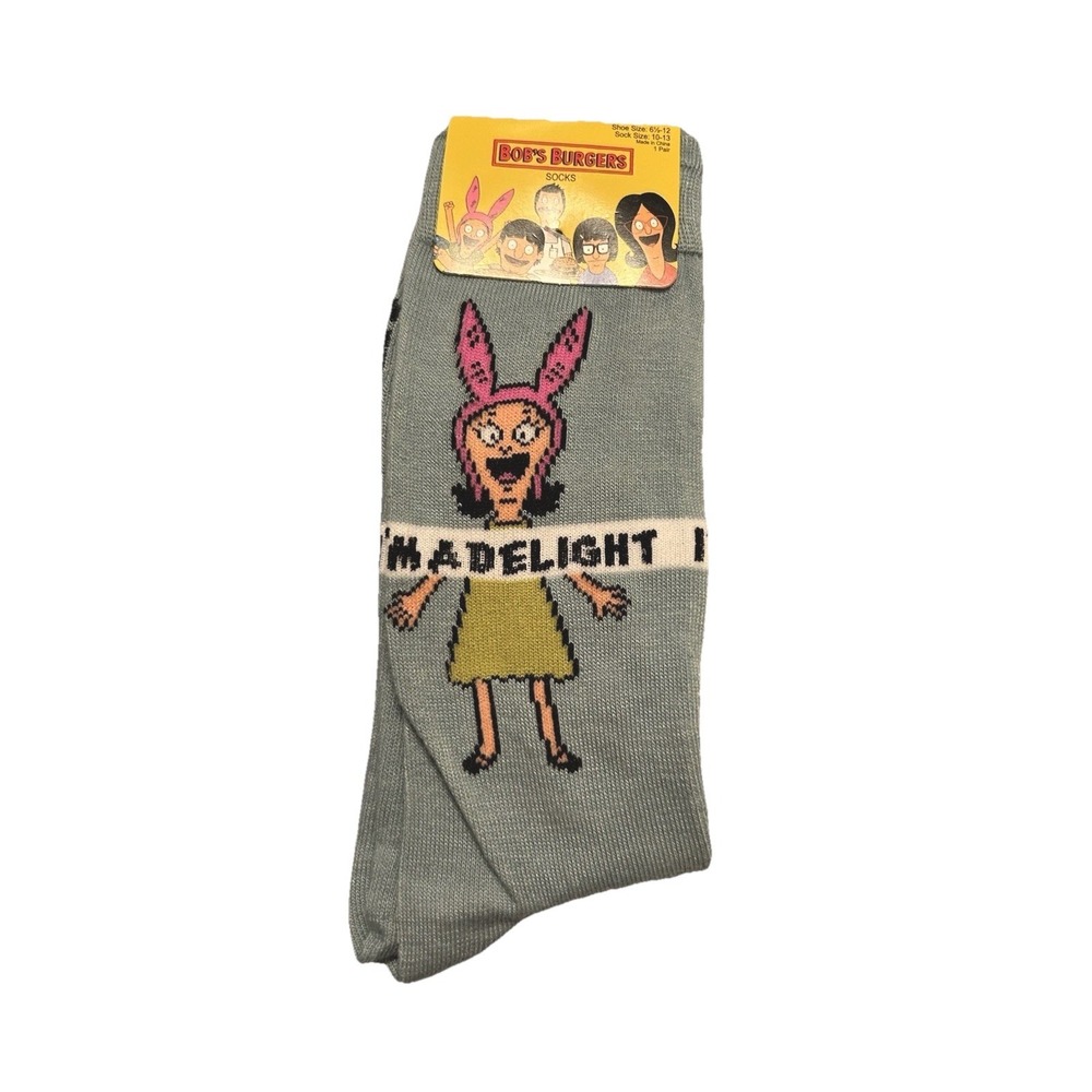 Bob's Burgers Louise Belcher Novelty Socks